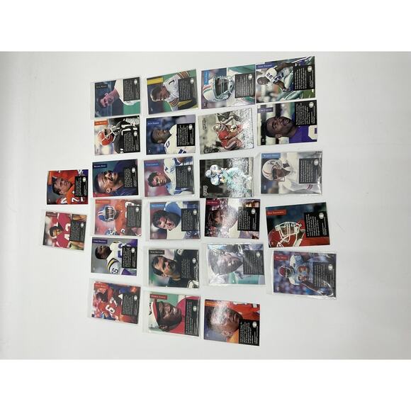 Vintage NFL Football Card Lot Playoff Series Stars Hall of Fame 90s Collectibles - Picture 10 of 10